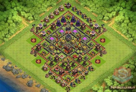 Top 12 Migliori Layout Farming per TH10 .